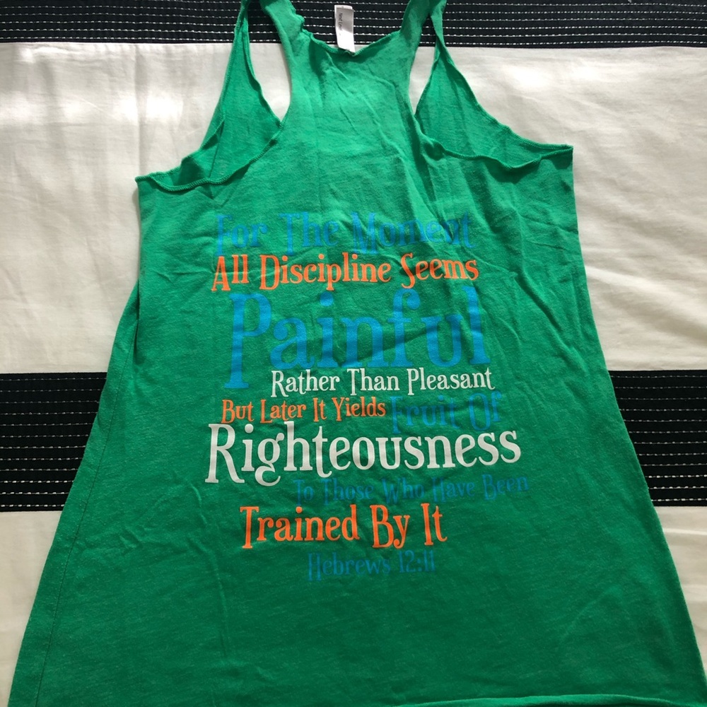 Faith and Fitness female tank
